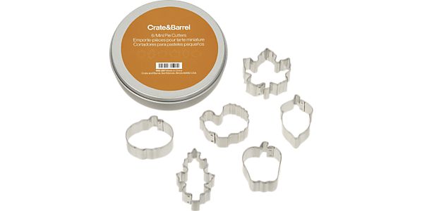 Friday Find :: Autumn Mini Pastry/ Cookie Cutters {Crate & Barrel}