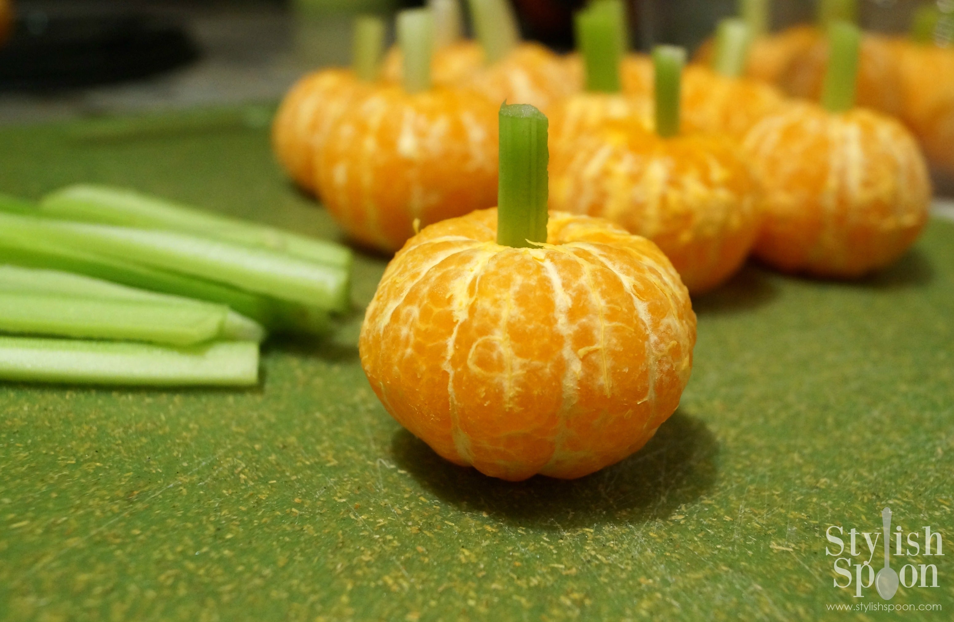 clementine pumpkins kids party snack halloween healthy thanksgiving fall