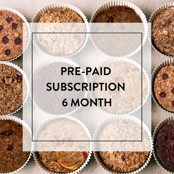 Pre-Paid OatMEAL Cup Subscription - 6 month